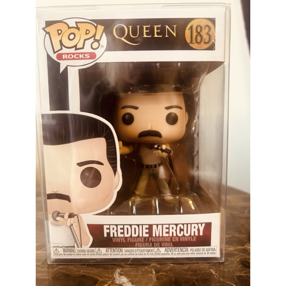 Funko Pop! Vinyl Queen Freddie Mercury #183 Rocks Music Figure Damage